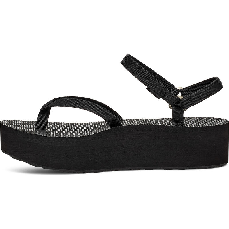 Women's Flatform Sandal Slim, BLACK, hi-res image number 3