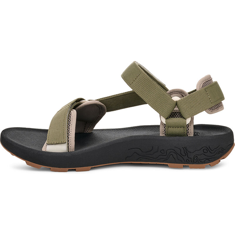 Women's Hydratrek Sandal, BURNT OLIVE/ BLACK, hi-res image number 3