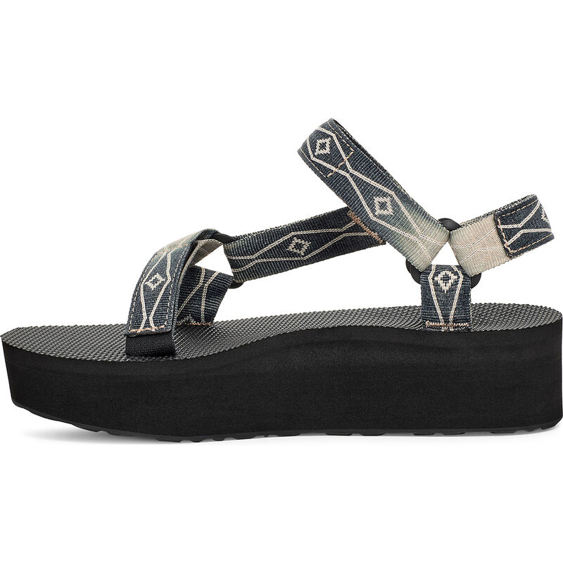 Women's Flatform Universal Sunscape, WATERLESS BLACK/ CREAM, hi-res image number 3