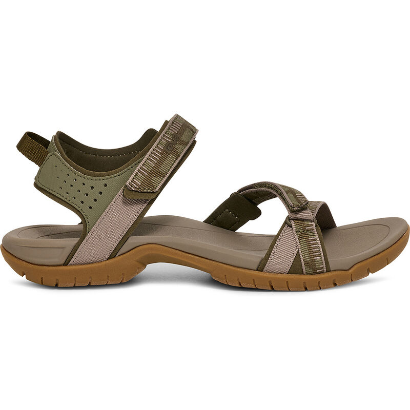 Women's Verra, ARCHIVE CRISS CROSS OLIVE, hi-res image number 1