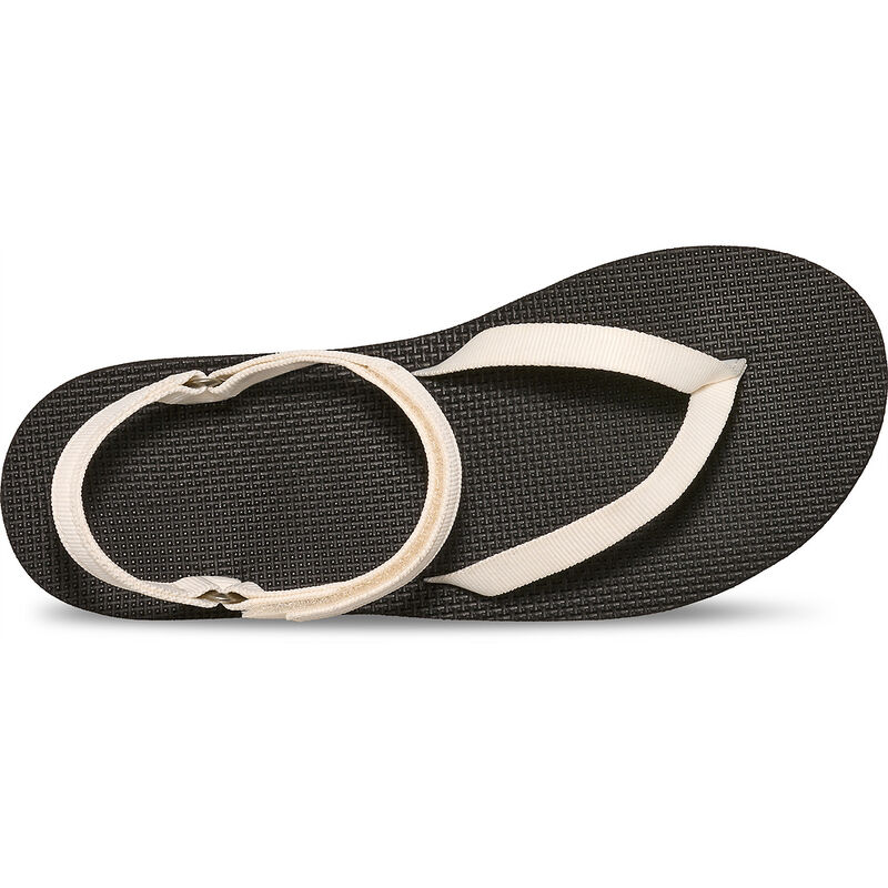 Women's Flatform Sandal Slim, COCONUT MILK/ BLACK, hi-res image number 5