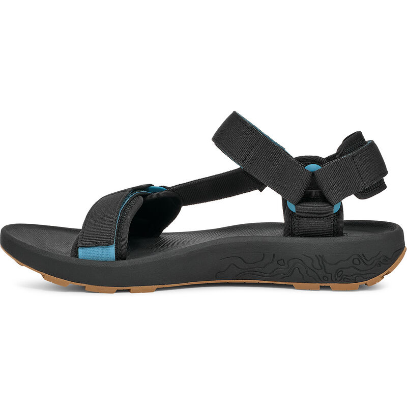 Men's Hydratrek Sandal, CAVIAR/ LARKSPUR, hi-res image number 3
