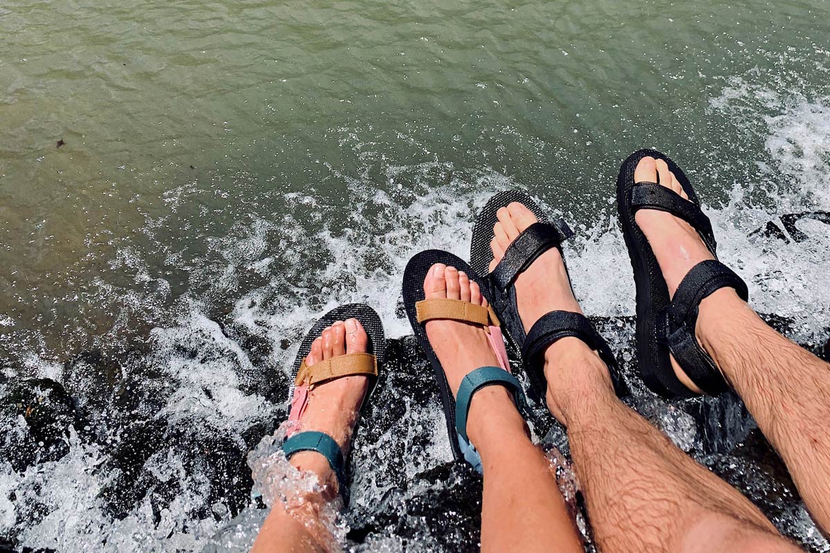 Camp friendly sandals